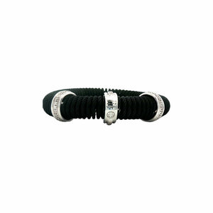 0.54CTW Diamond Bangle | 18K White Gold