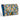 Fendi X Sarah Coleman Vitello Liberty Ceylon Micro FF Fish Eye Embossed Continental Envelop Wallet on Chain Multi Color Cyber Blue