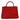 Hermes 35cm Rouge Casaque Clemence Leather with Palladium Hardware Kelly Bag