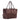 Brown Bottega Veneta Suede Intrecciato Medium Arco Tote