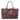 Brown Bottega Veneta Suede Intrecciato Medium Arco Tote