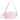 Bottega Veneta Intrecciato Tie Shoulder Bag Pink