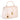 Celine Satinated Calfskin Mini 16 Top Handle Bag White Cotton