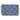 Chanel Blue Denim Diamond Stitch Classic WOC Clutch Bag