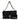 Chanel Westminster Pearl Chain Flap Bag Quilted Lambskin Medium Black