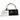 Christian Dior Lady Dior East West Bag in Black Patent Cannage Leather with Silver Hardware
