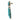 Turquoise and Diamond Earrings | 14K Yellow Gold & Sterling Silver