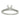 1CT Diamond Split Shank Ring | 14K White Gold