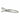 1CT Diamond Split Shank Ring | 14K White Gold