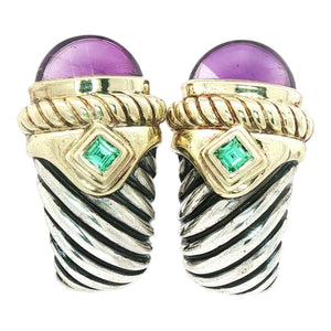 Amethyst Earring | Sterling Silver