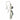 Black and Brown Stone Earring | Sterling Silver
