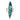 Blue Inlay Elongated Ring | Sterling Silver