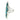 Blue Inlay Elongated Ring | Sterling Silver
