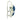 Blue Stone Bezel Earring | Sterling Silver