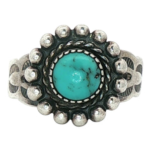 Circle Accent Ring | Sterling Silver