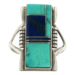 Cubist Mosaic Ring | Sterling Silver