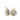 Diamond Cluster Rope Accented Leverback Earrings | 18K Yellow Gold & Diamond