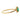 Diamond Halo 1CT Emerald Ring | 14K Yellow Gold