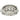 Graduated Marquise Diamond Ring | 14K White Gold