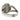 Green and Brown Rope Acccented Ring | Sterling SIlver