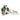 Green and Brown Rope Acccented Ring | Sterling SIlver