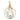 Mabe Blister Pearl and Diamond Pendant | 14K Yellow Gold