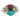 Orange and Robin's Egg Blue Stone Ring | Sterling SIlver