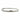 Princess Cut Diamond Bangle Bracelet | 14K White Gold