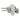 Solitare Diamond Stud Earrings | 14K White Gold
