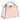 Vitello Seta Suede FF Mini Peekaboo Iconic Satchel Uovo Sigaro Marrone