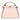 Vitello Seta Suede FF Mini Peekaboo Iconic Satchel Uovo Sigaro Marrone