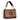Fendi Kan I F Leather Shoulder Bag Brown FF Logo