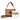 Fendi Kan I F Leather Shoulder Bag Brown FF Logo