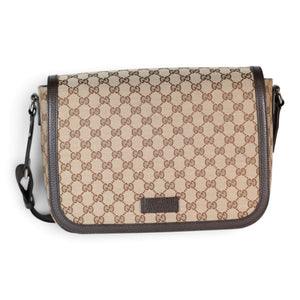 Gucci GG Canvas Messenger Bag