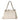 Gucci Leather Medium Soho Chain Tote White