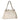 Gucci Leather Medium Soho Chain Tote White