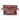 Loewe Leather Flamenco Mini Clutch Burgundy 2024 with additional Donut Chain Strap