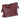 Loewe Leather Flamenco Mini Clutch Burgundy 2024 with additional Donut Chain Strap