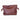 Loewe Leather Flamenco Mini Clutch Burgundy 2024 with additional Donut Chain Strap