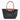 Longchamp Le Pliage Long Handle Tote Black Nylon Leather Shoulder Bag