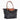 Longchamp Le Pliage Long Handle Tote Black Nylon Leather Shoulder Bag
