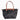 Longchamp Le Pliage Long Handle Tote Black Nylon Leather Shoulder Bag