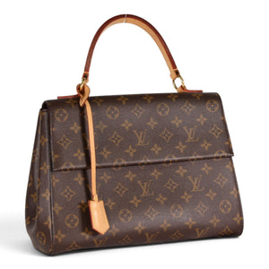 Louis Vuitton Cluny MM Monogram Canvas Top Handle Bag