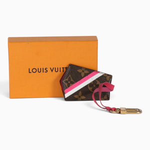 Louis Vuitton Monogram Enveloppe Carte de Visite Bag Charm