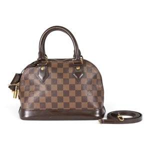 Louis Vuitton Monogram Vernis Alma Bb Red