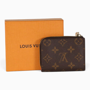 Louis Vuitton Zippy Coin Purse Monogram Canvas Pink Interior