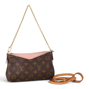 Louis Vuitton Monogram Pallas Clutch Rose Ballerine