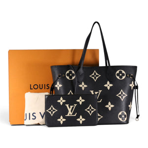 Louis Vuitton Neverfull MM Monogram Empreinte Leather