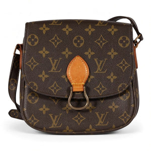 Louis Vuitton Saint Cloud PM Brown Monogram Canvas Shoulder Bag
