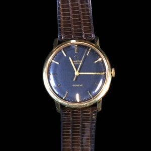 1962 Omega Geneve Watch in 18K Yellow Gold